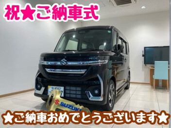祝★スペーシアカスタム納車式♪